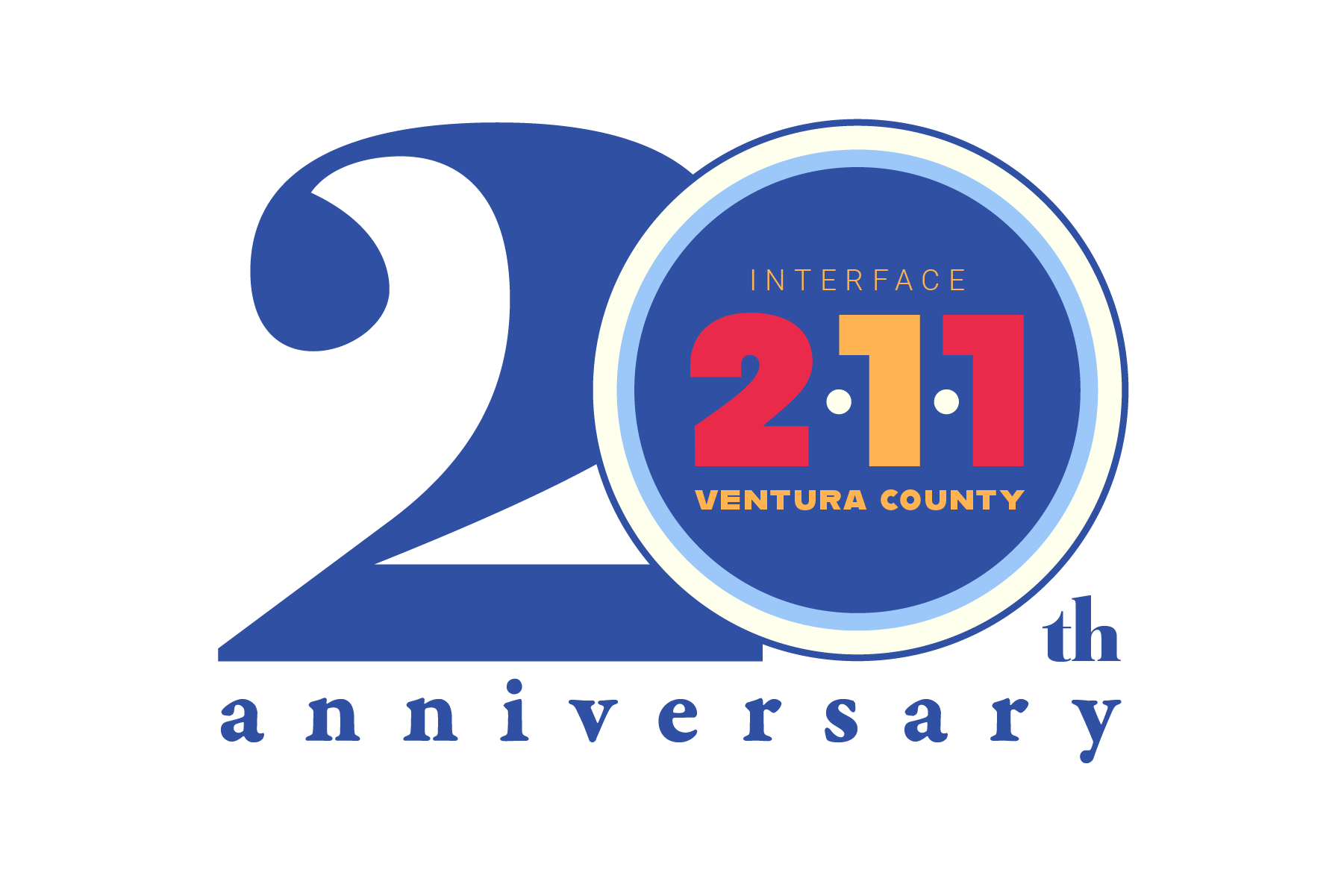 211 20th Anniversary Logo Transparent